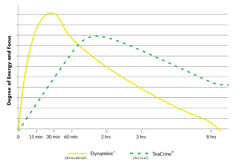 Dynamine Methylliberine Timeline of Energy and Focus