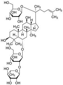 Ginsenoside RE Structure